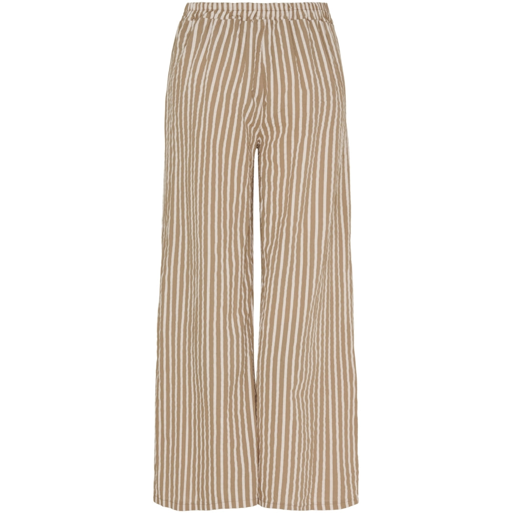 MARTA DU CHATEAU Marta Du Chateau dame bukser MdcLore Pant Camello4741Stripe