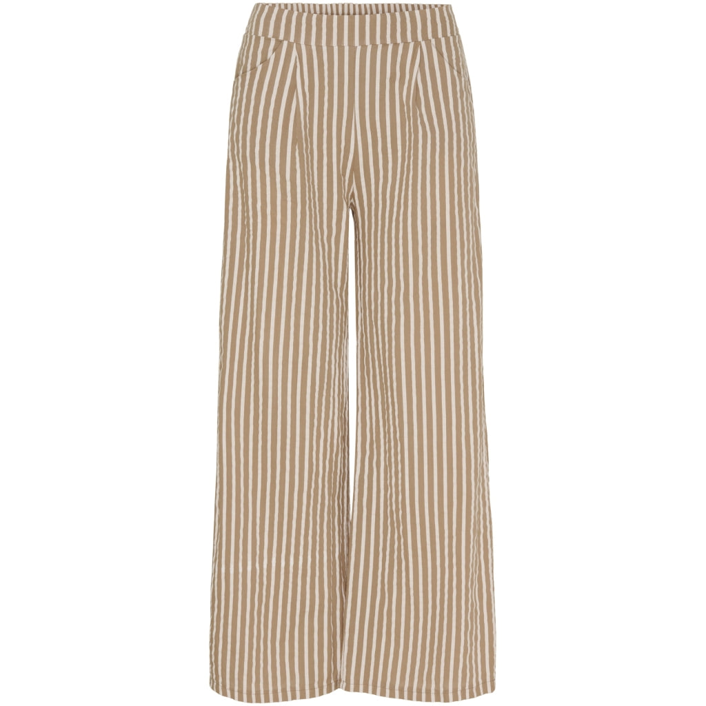 MARTA DU CHATEAU Marta Du Chateau dame bukser MdcLore Pant Camello4741Stripe