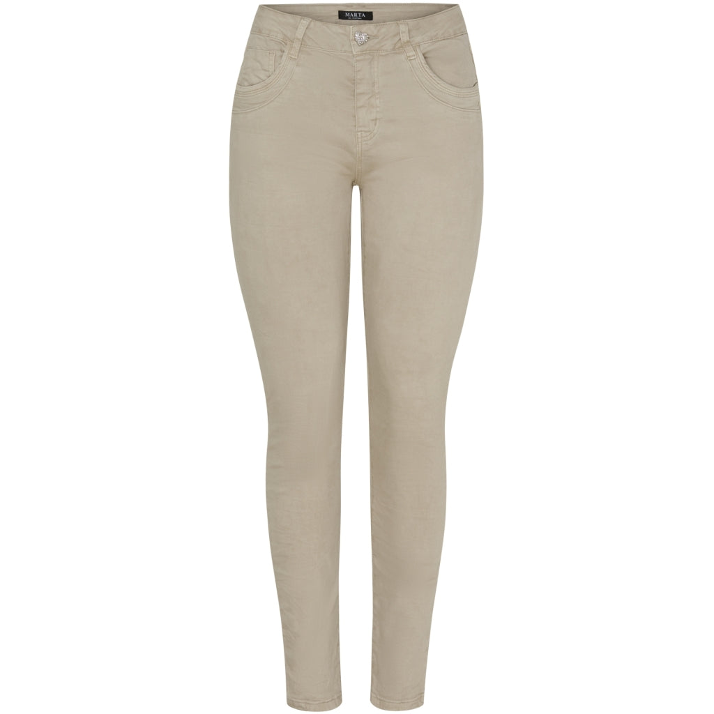 MARTA DU CHATEAU Marta Du Chateau dame jeans Emma 2573-14 Jeans Beige