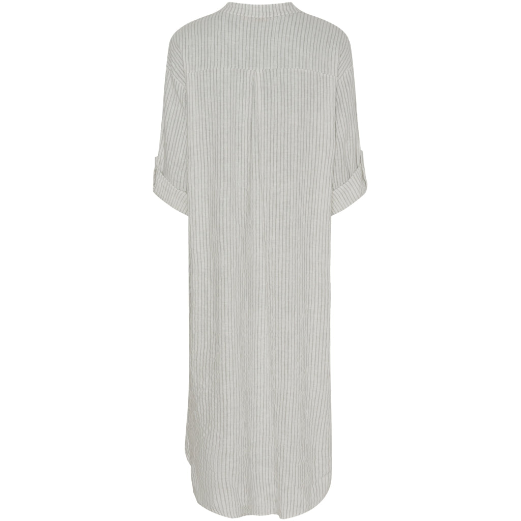 MARTA DU CHATEAU Marta Du Chateau dam klänning MdcNess Dress Panna Grey Stripe