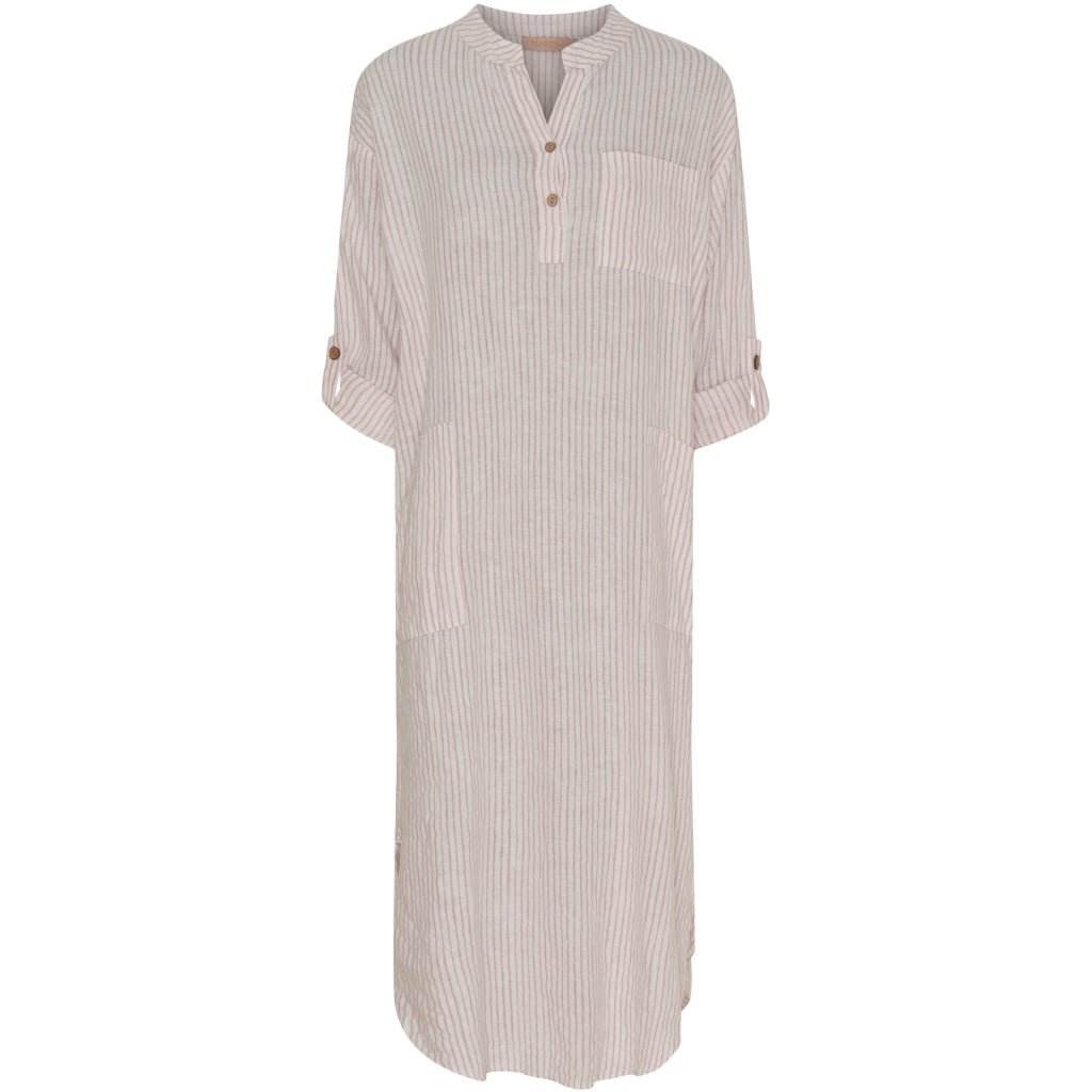 MARTA DU CHATEAU Marta Du Chateau dam klänning MdcNess Dress Panna Old Rose 2017 Stripe