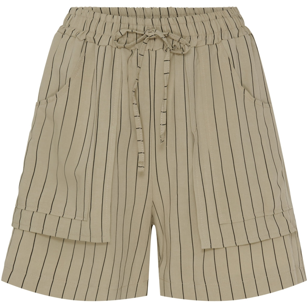 MARTA DU CHATEAU Marta Du Chateau dam shorts MdcZita Shorts Sabbia/Black Stripe