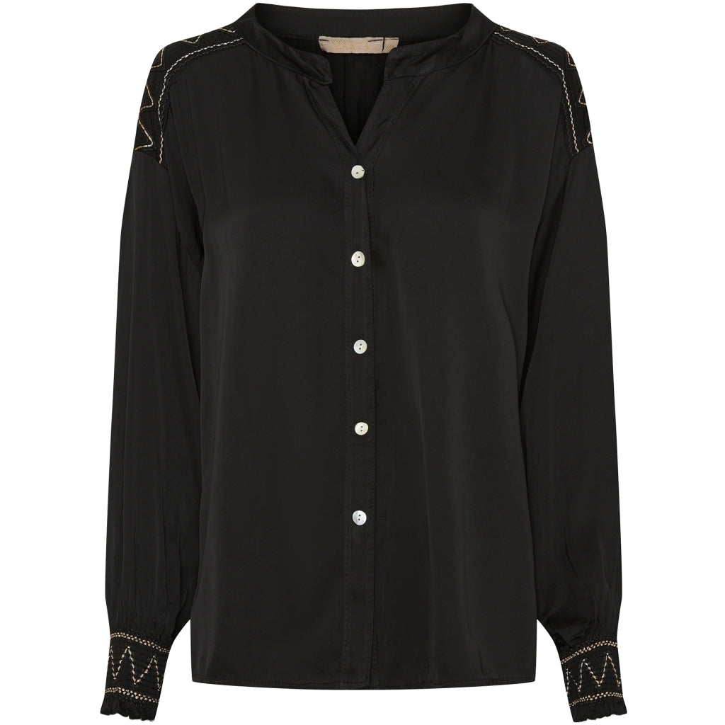 MARTA DU CHATEAU Marta Du Chateau dam skjorta MdcElina Shirt Black