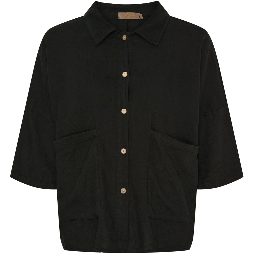 MARTA DU CHATEAU Marta Du Chateau dame skjorte MdcMinna Shirt Black