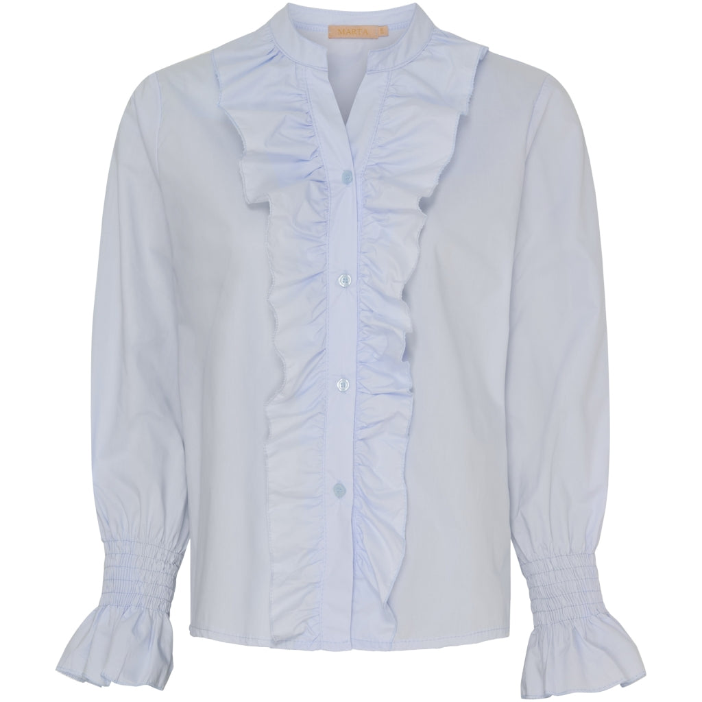 MARTA DU CHATEAU Marta Du Chateau dam skjorta MdcStella Shirt LightBlue64