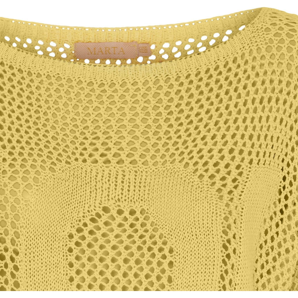 MARTA DU CHATEAU Marta Du Chateau dam stickad MdcOriana Knit Giallo 53