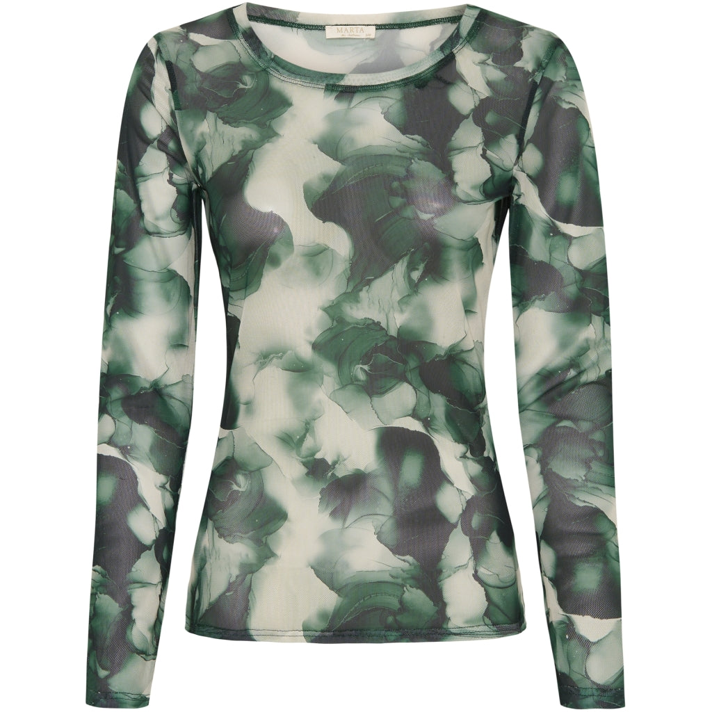 MARTA DU CHATEAU Marta Du Chateau dam top MdcNina Top Print-2