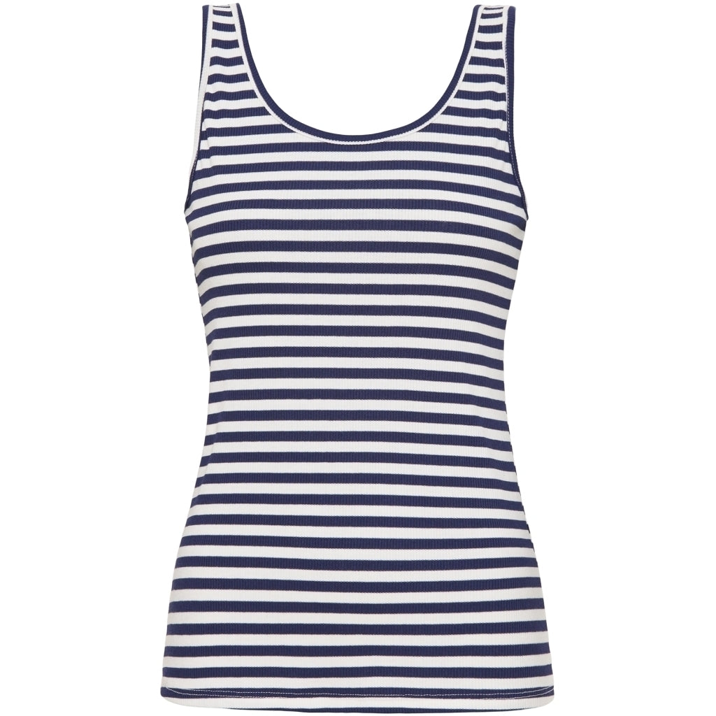 MARTA DU CHATEAU Marta Du Chateau dam top MdcJolien Top Navy