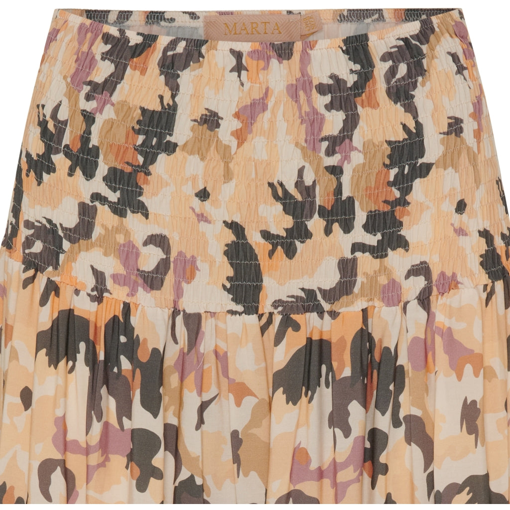 MARTA DU CHATEAU Marta Du Chateau teen kjol MDCJOSEFINA 5849 teen Skirt BeigeCamo774