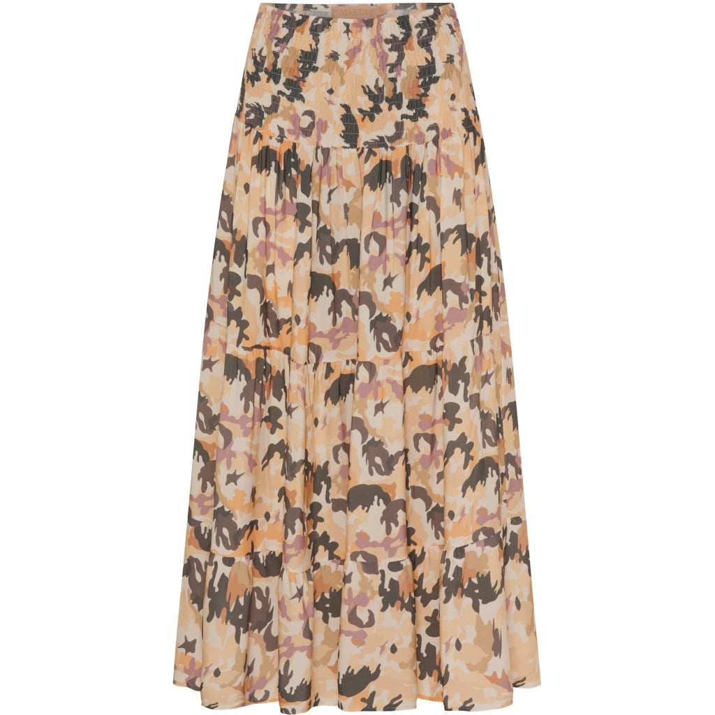 MARTA DU CHATEAU Marta Du Chateau teen kjol MDCJOSEFINA 5849 teen Skirt BeigeCamo774