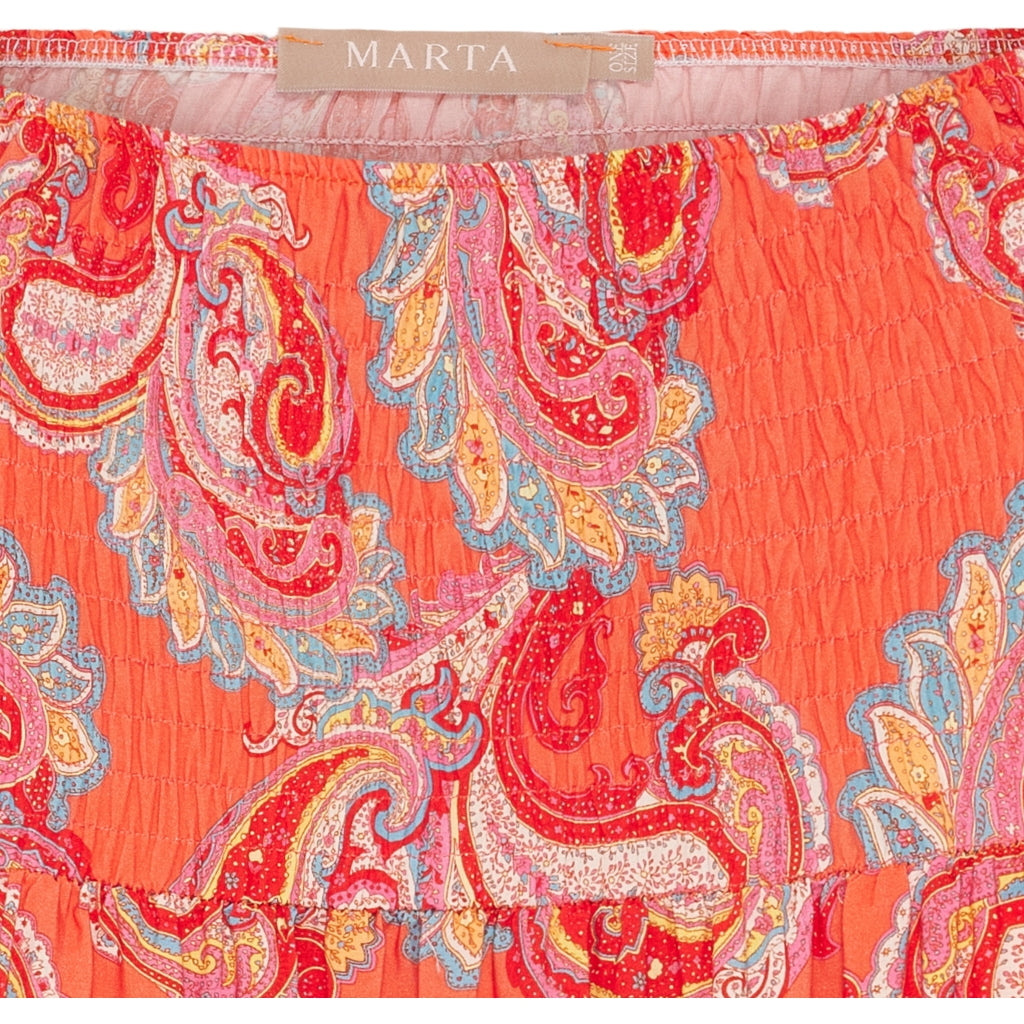 MARTA DU CHATEAU Marta Du Chateau teen kjol MDCJOSEFINA 5849 teen Skirt Corallo0443tpo
