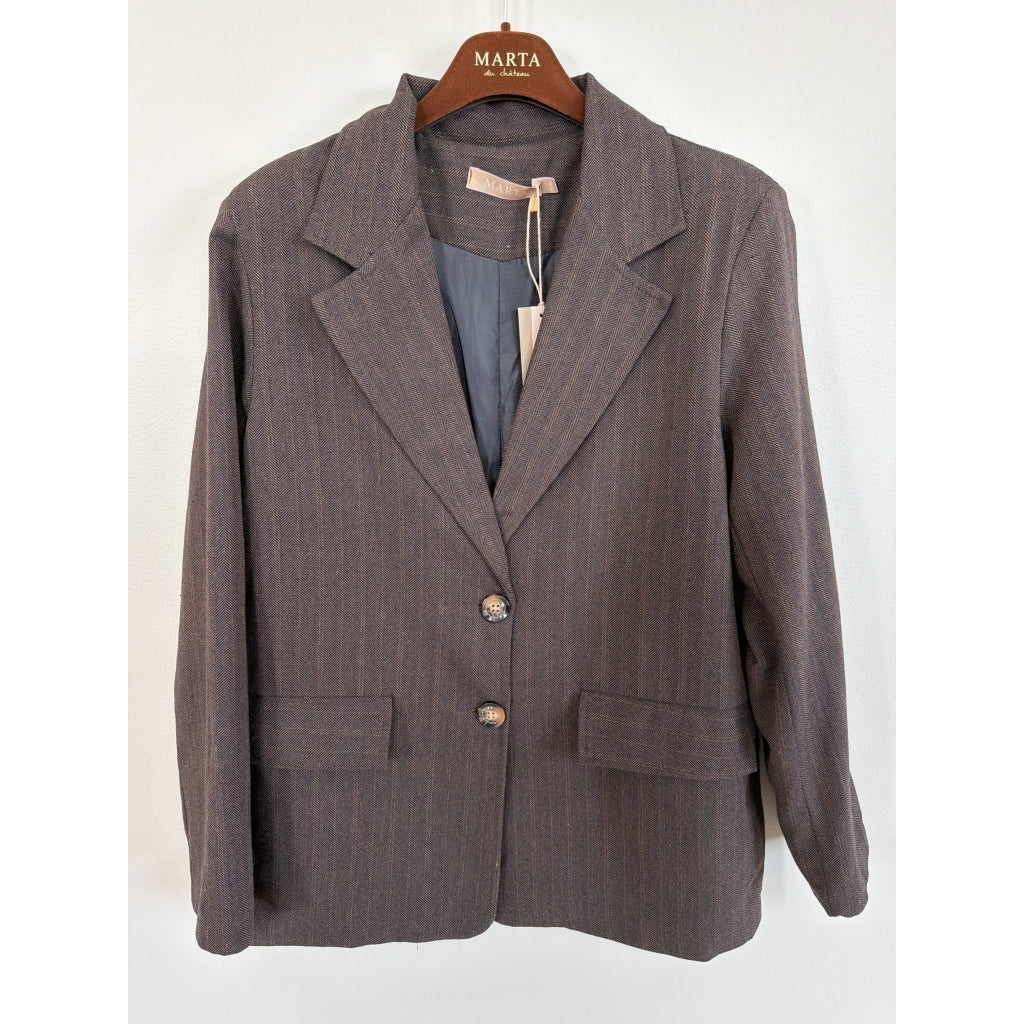 MARTA DU CHATEAU Marta du Chateau Dam Blazer MdcSenna 8870 Blazer Moro
