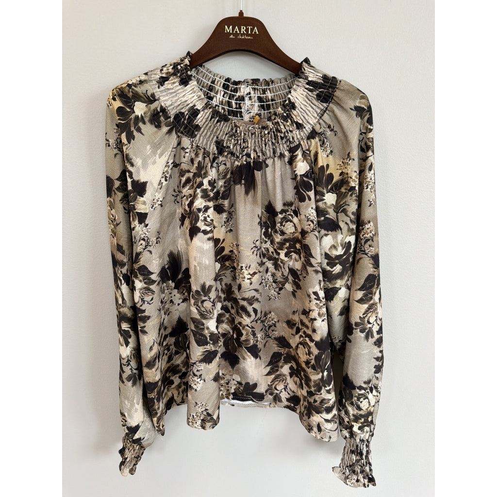 MARTA DU CHATEAU Marta du Chateau Dam Blus MdcTuscany 8943 Blouse Originale