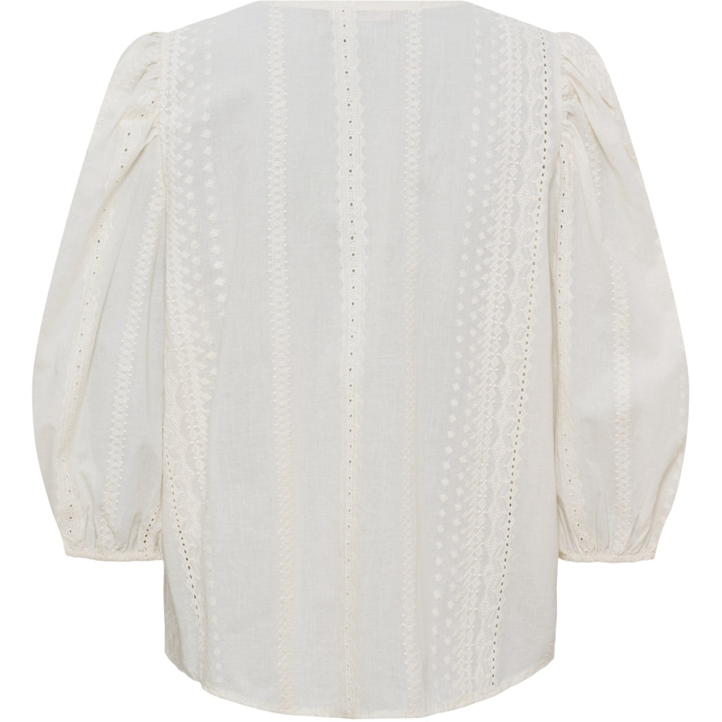 MARTA DU CHATEAU Marta du Chateau Dam Blus MdcValessia 58136M Blouse CREME