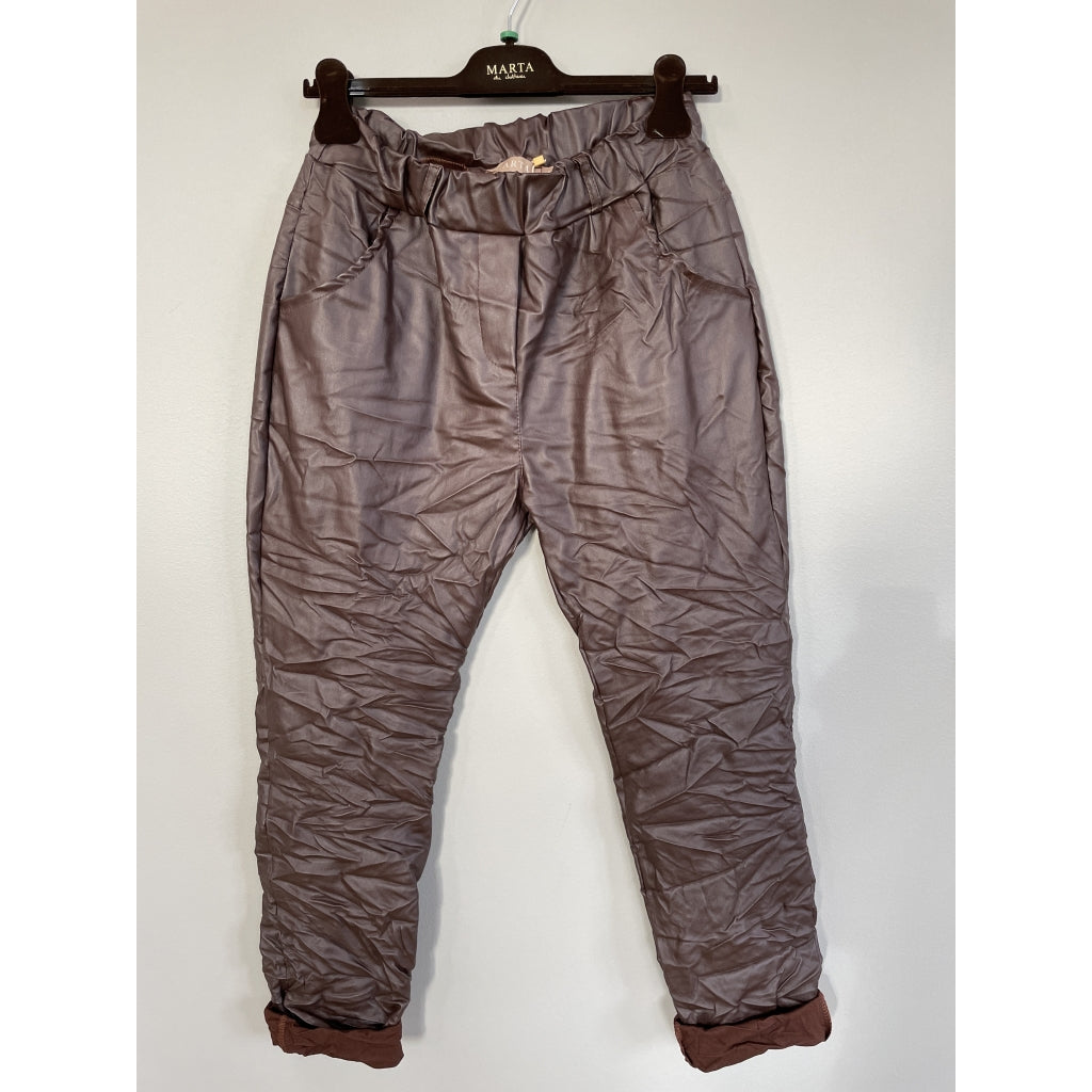 MARTA DU CHATEAU Marta du Chateau Dam Byxor MdcRoma 70320 Pant Brown