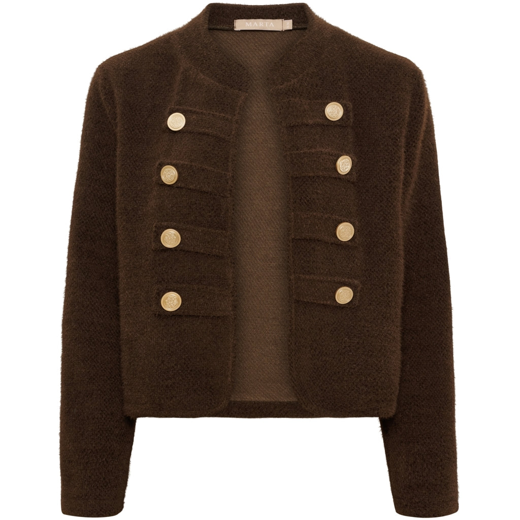 MARTA DU CHATEAU Marta du Chateau Dam Jacka MdcMarlowe 2618003 Jacket Moro30