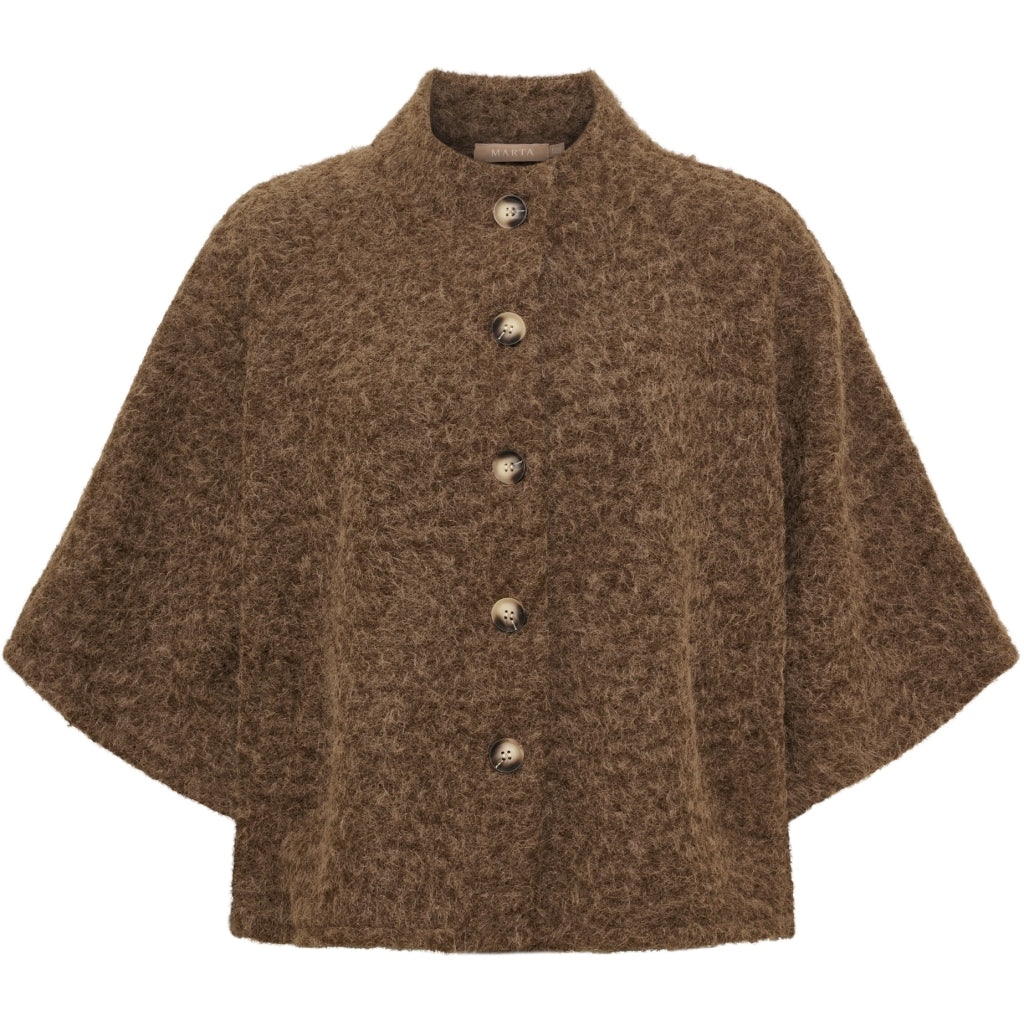 MARTA DU CHATEAU Marta du Chateau Dam Jacka MdcRiviera 248370W Jacket Marrone