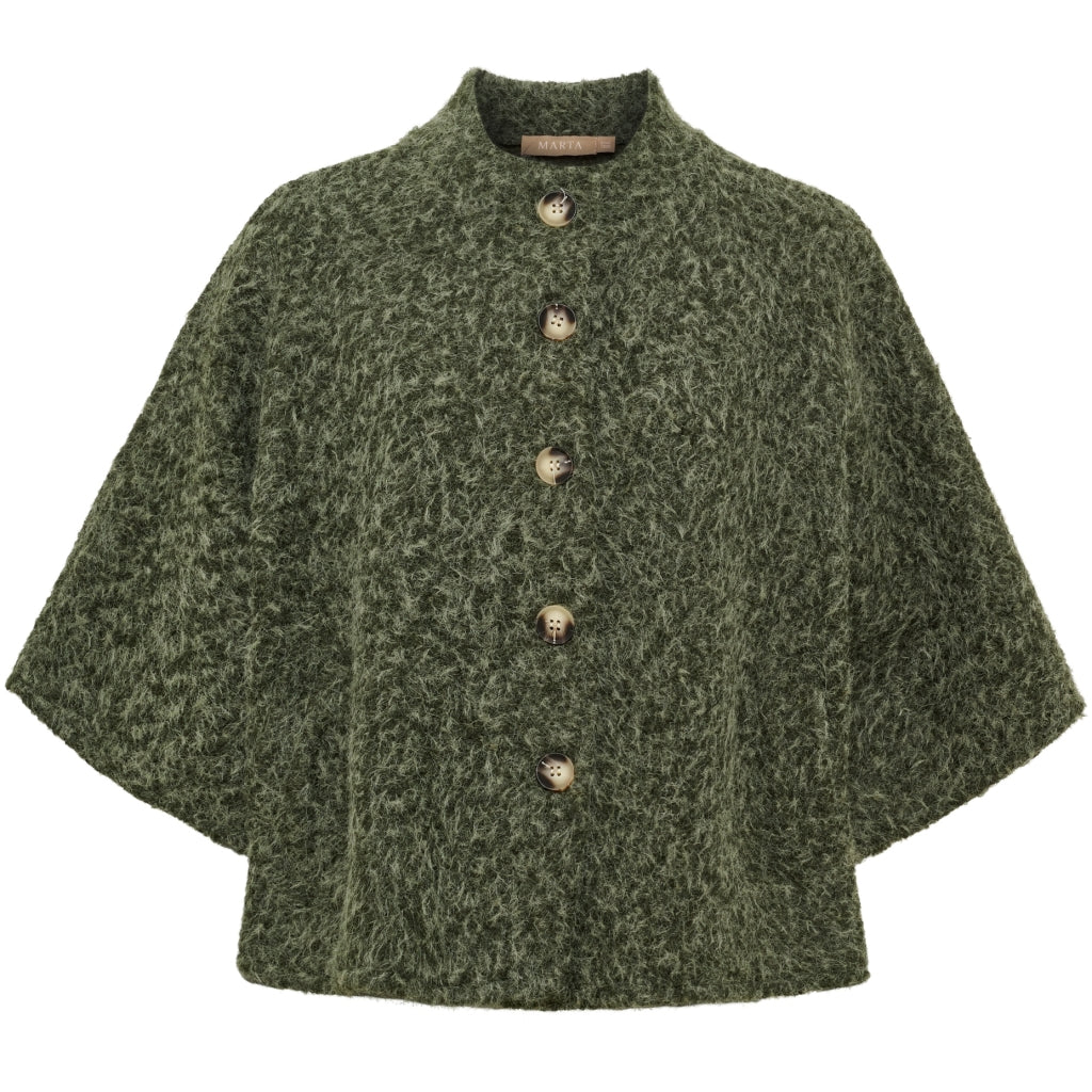 MARTA DU CHATEAU Marta du Chateau Dam Jacka MdcRiviera 248370W Jacket Military