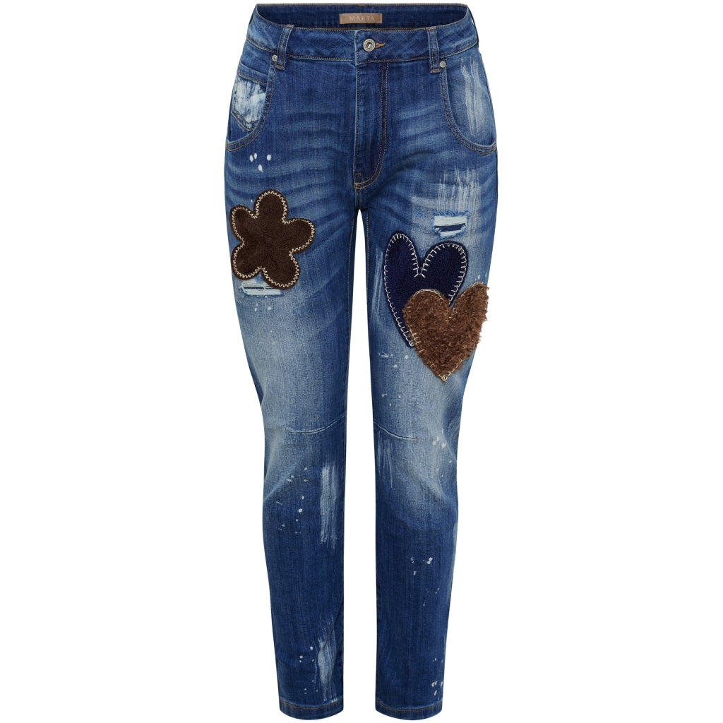 MARTA DU CHATEAU Marta du Chateau Dam Jeans MdcPloy Sw17291 Jeans Denim