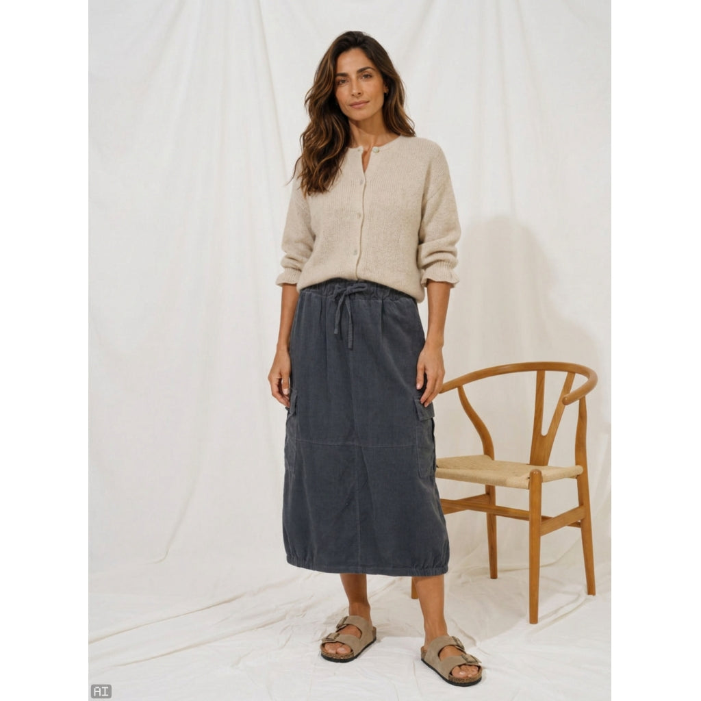 MARTA DU CHATEAU Marta du Chateau Dam Kjol MdcGarda 8758 Skirt Black