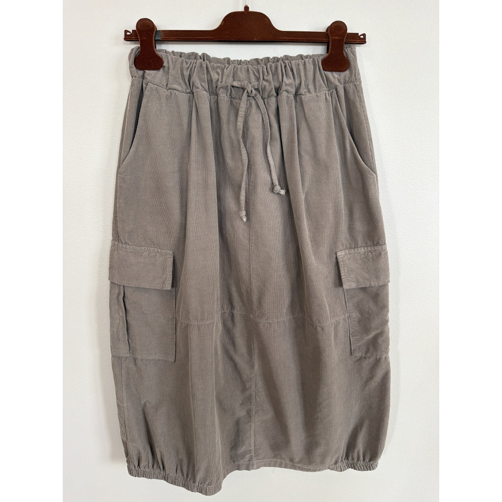 MARTA DU CHATEAU Marta du Chateau Dam Kjol MdcGarda 8758 Skirt Fango60