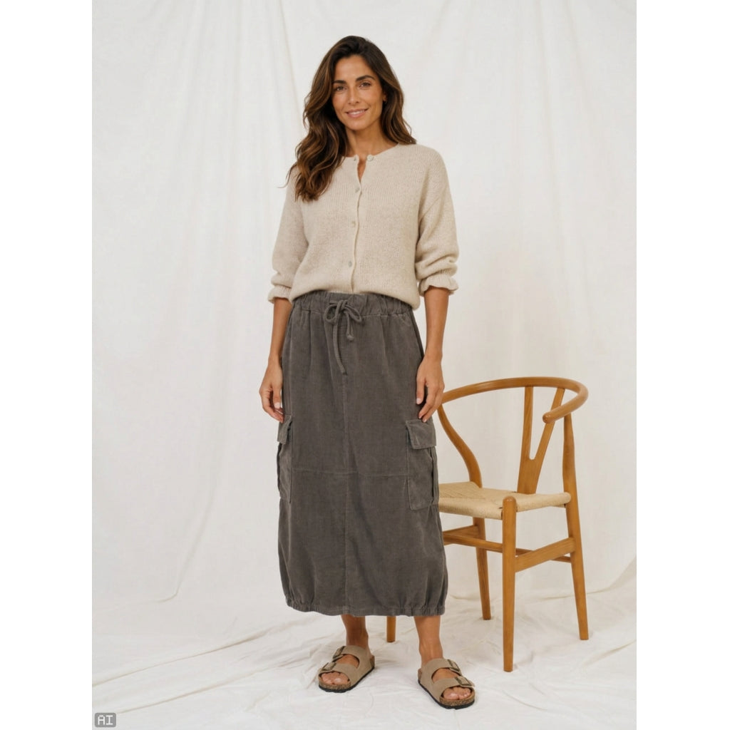 MARTA DU CHATEAU Marta du Chateau Dam Kjol MdcGarda 8758 Skirt Moro30