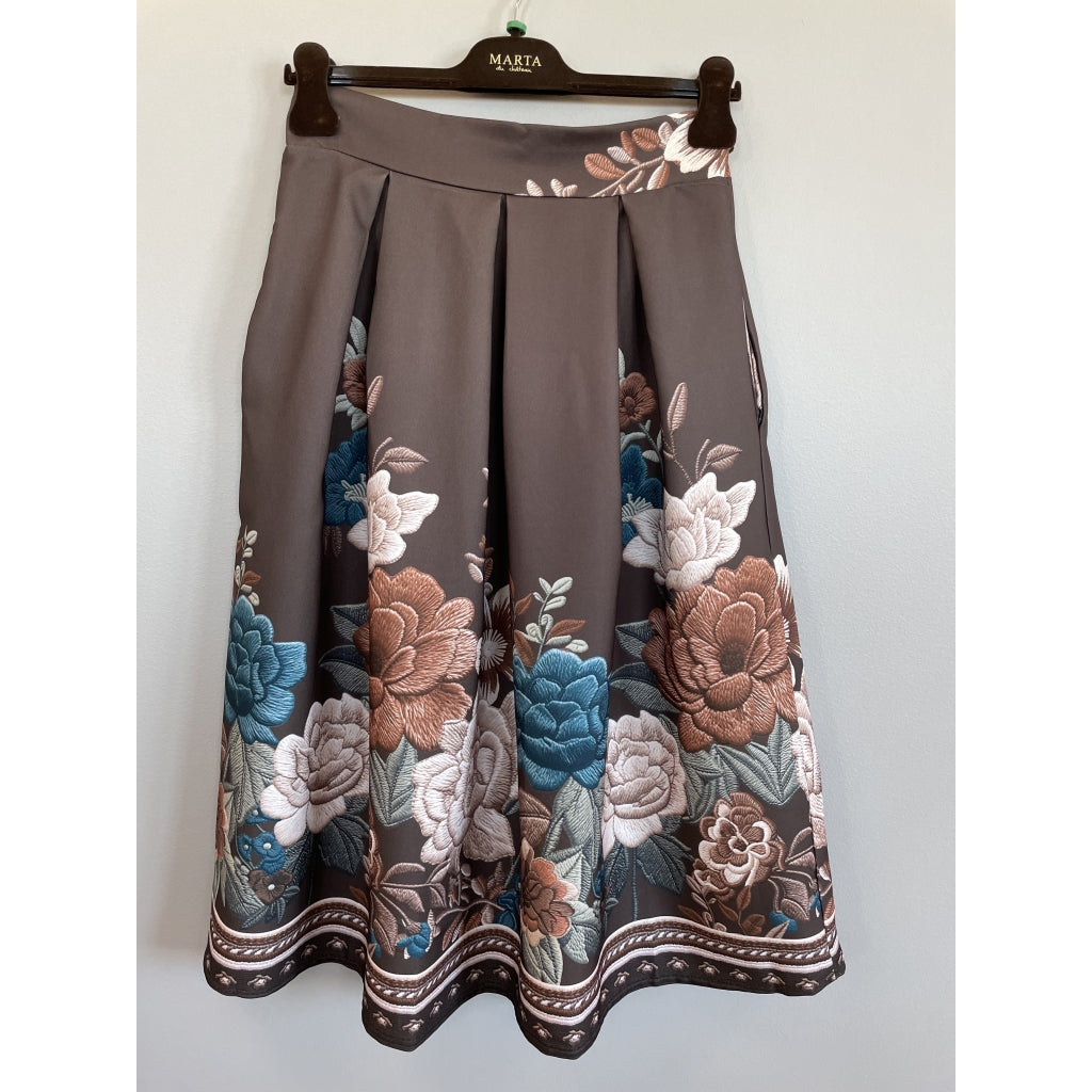 MARTA DU CHATEAU Marta du Chateau Dam Kjol MdcTarella 4911A Skirt Moro Flower