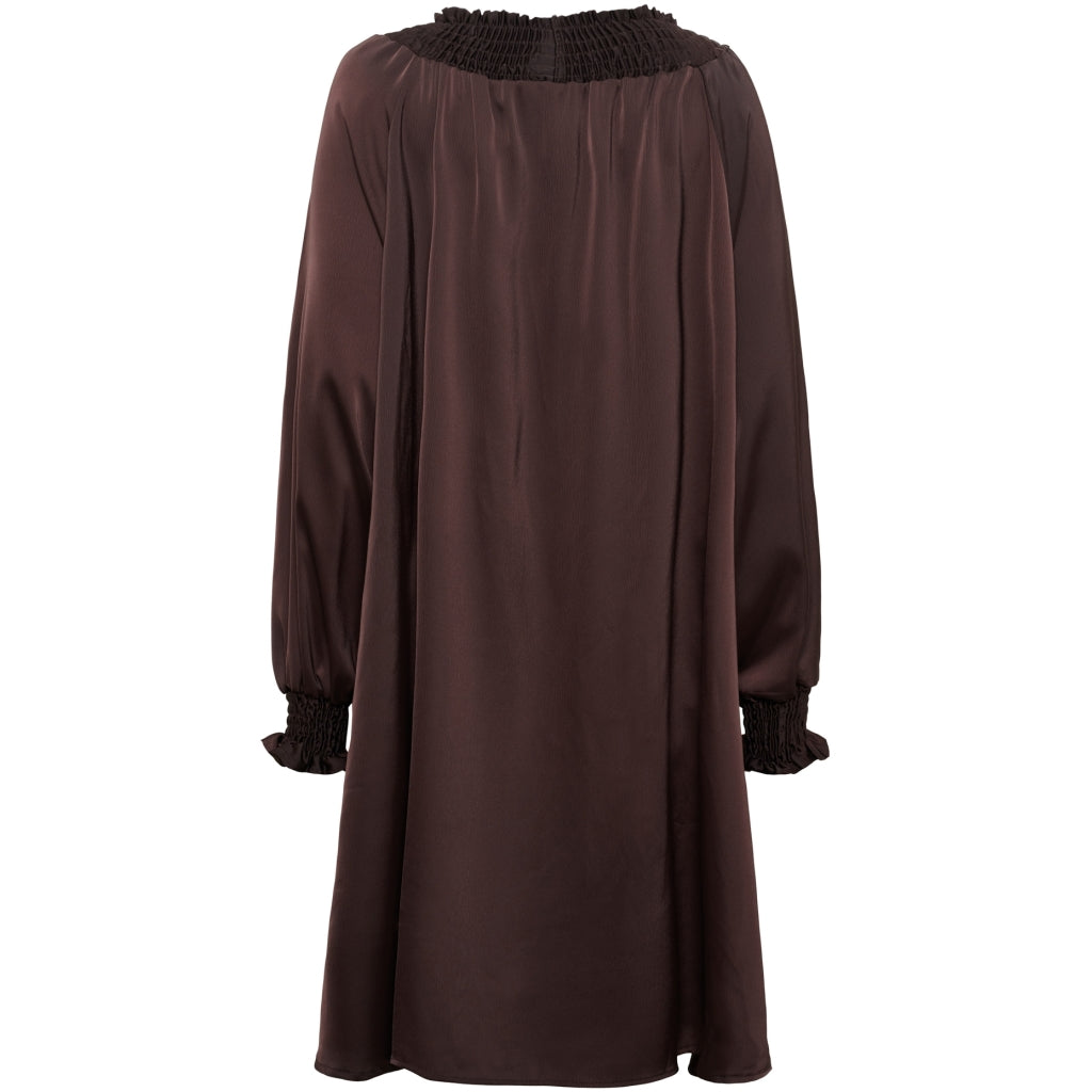 MARTA DU CHATEAU Marta du Chateau Dam Klänning MdcLazise 8837P Dress Coffee