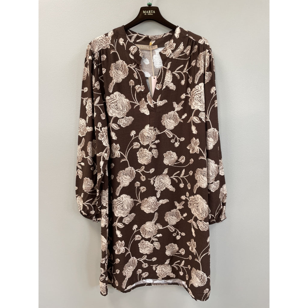 MARTA DU CHATEAU Marta du Chateau Dam Klänning MdcMelona 7474L Dress Moro1507ipb