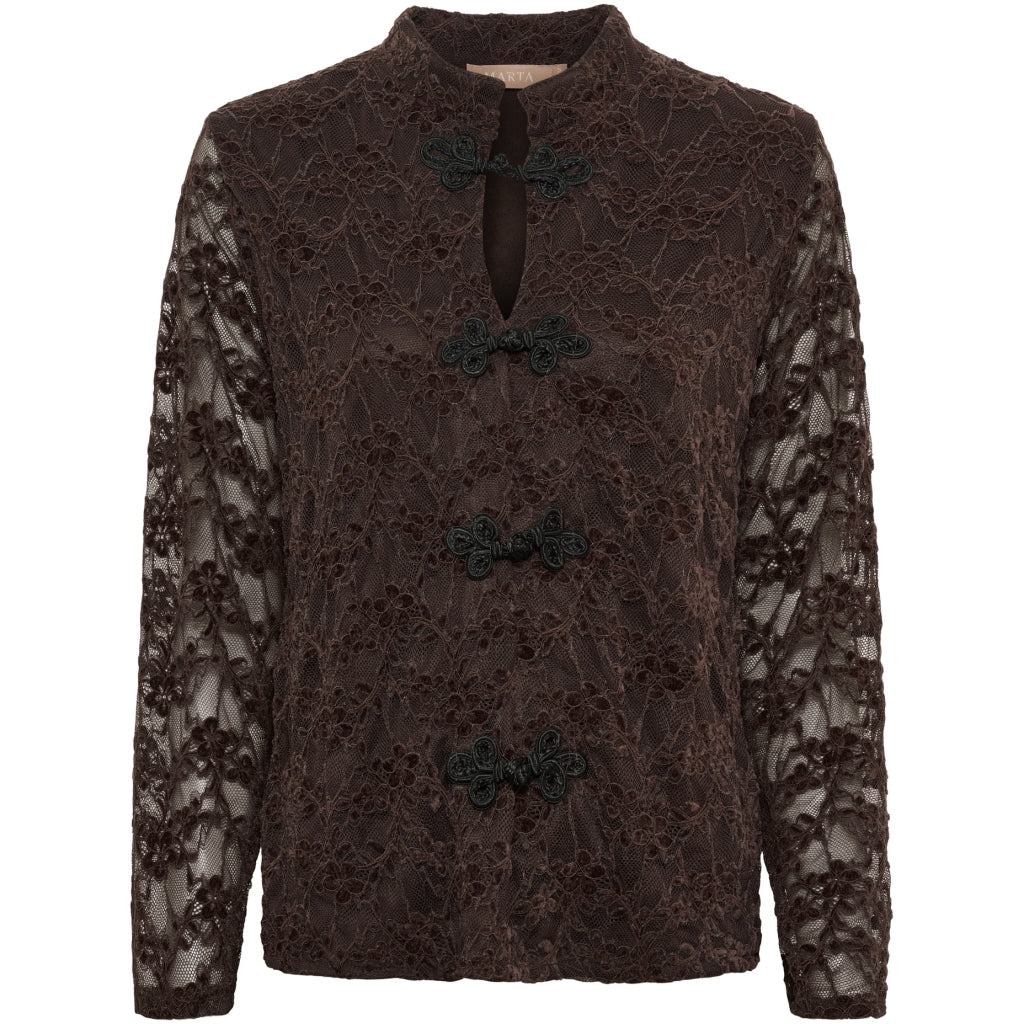 MARTA DU CHATEAU Marta du Chateau Dam MdcSenecia Blus 8863 Blouse Moro