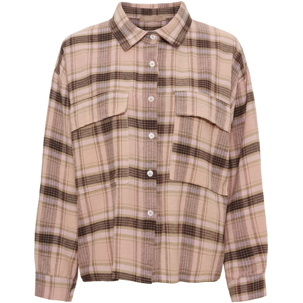 MARTA DU CHATEAU Marta du Chateau Dam Skjorta MdcRaina 8699 Shirt Rosa
