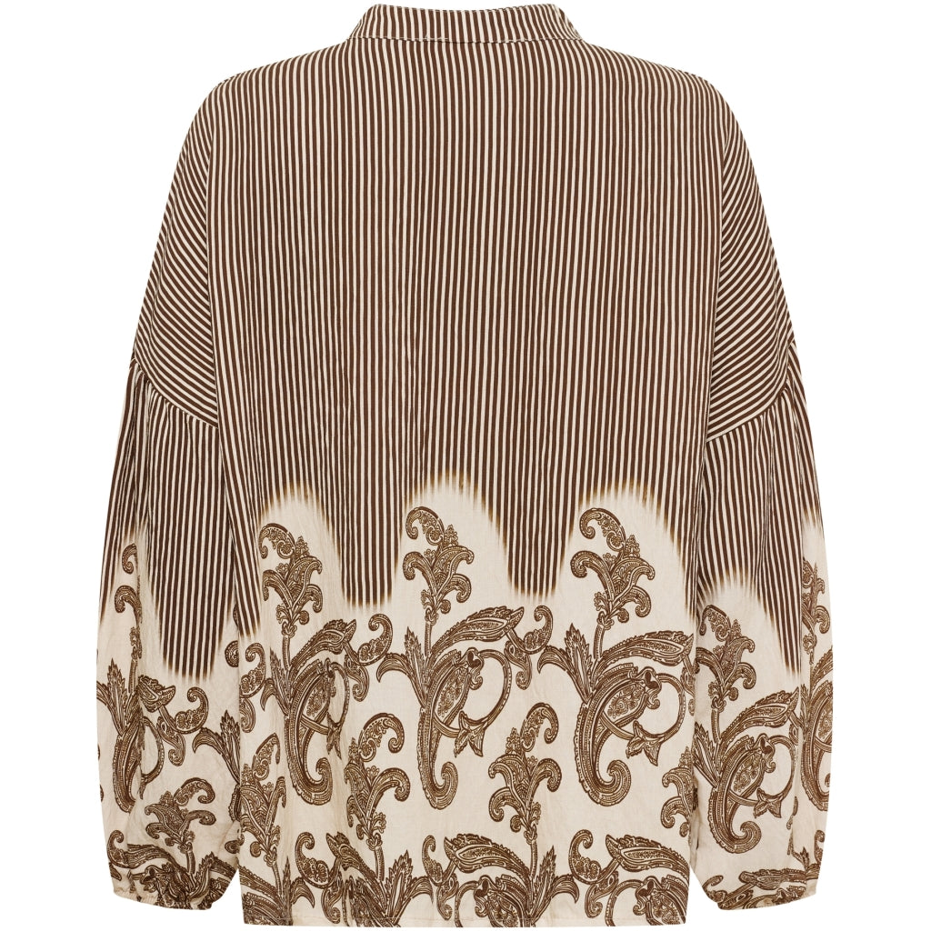 MARTA DU CHATEAU Marta du Chateau Dam Skjorta MdcSequoia 8597 Shirt Marrone4602tpe