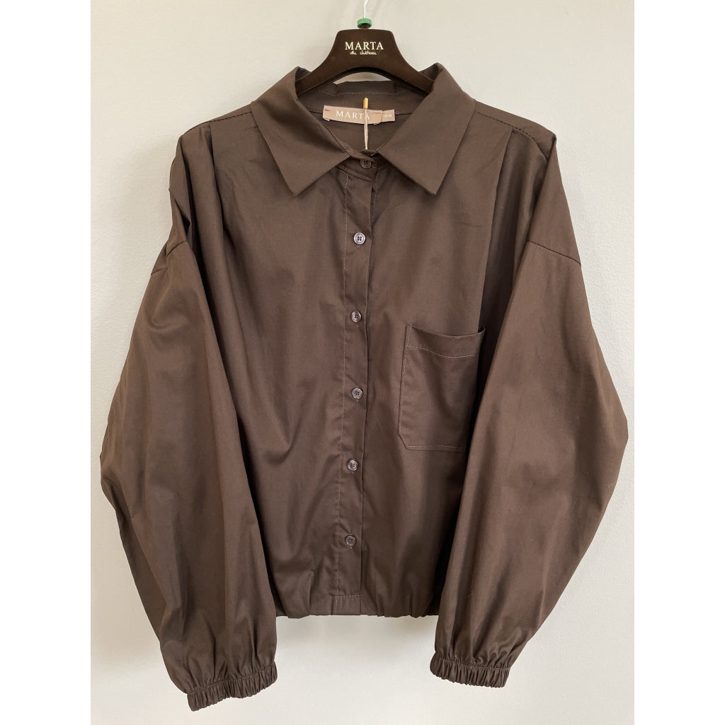 MARTA DU CHATEAU Marta du Chateau Dam Skjorta MdcTempest 8925 Shirt Moro