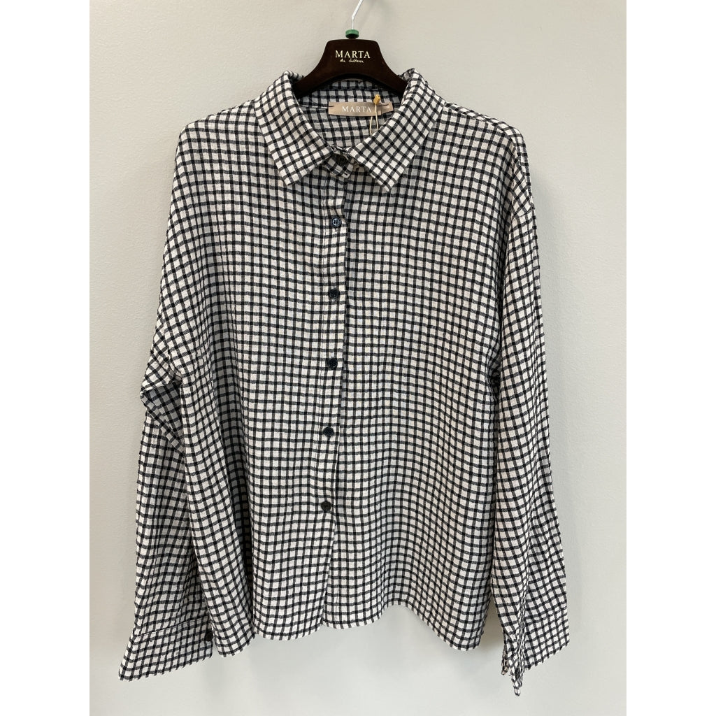 MARTA DU CHATEAU Marta du Chateau Dam Skjorta MdcThalassa 8944 Shirt Beige