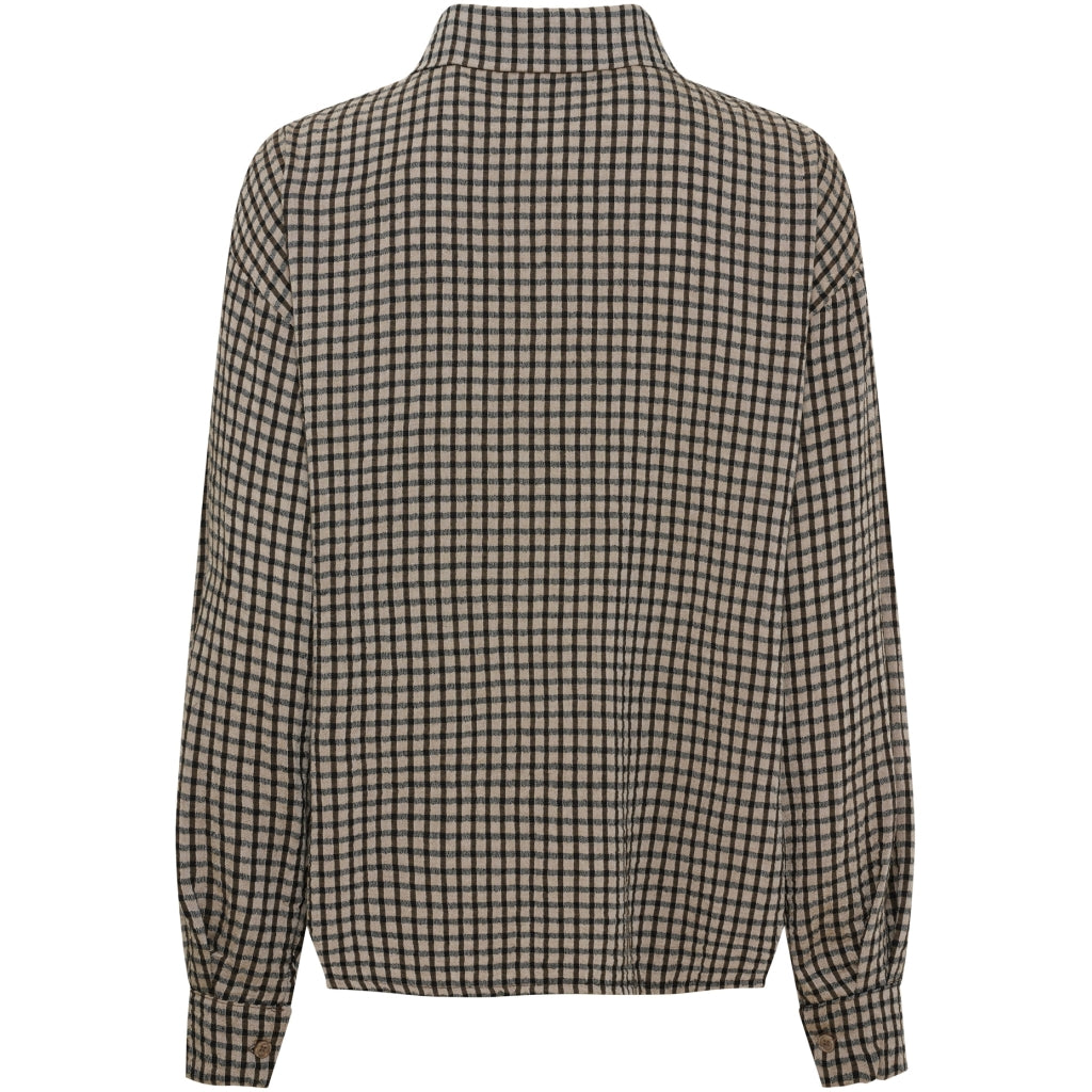 MARTA DU CHATEAU Marta du Chateau Dam Skjorta MdcThalassa 8944 Shirt Fango