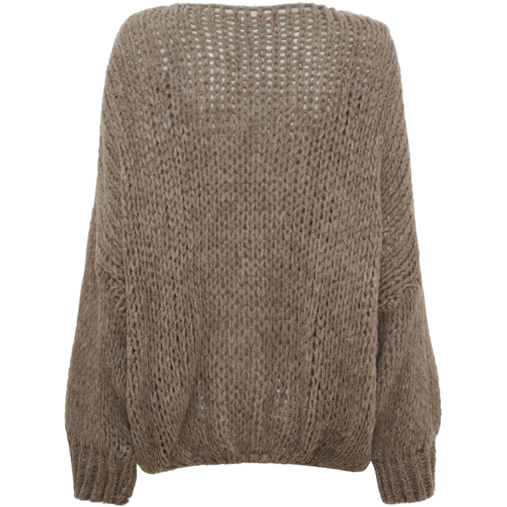 MARTA DU CHATEAU Marta du Chateau Dam Stickad MdcLumina 9730/B Knit Fango