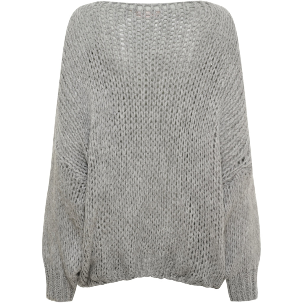 MARTA DU CHATEAU Marta du Chateau Dam Stickad MdcLumina 9730/B Knit Grigio