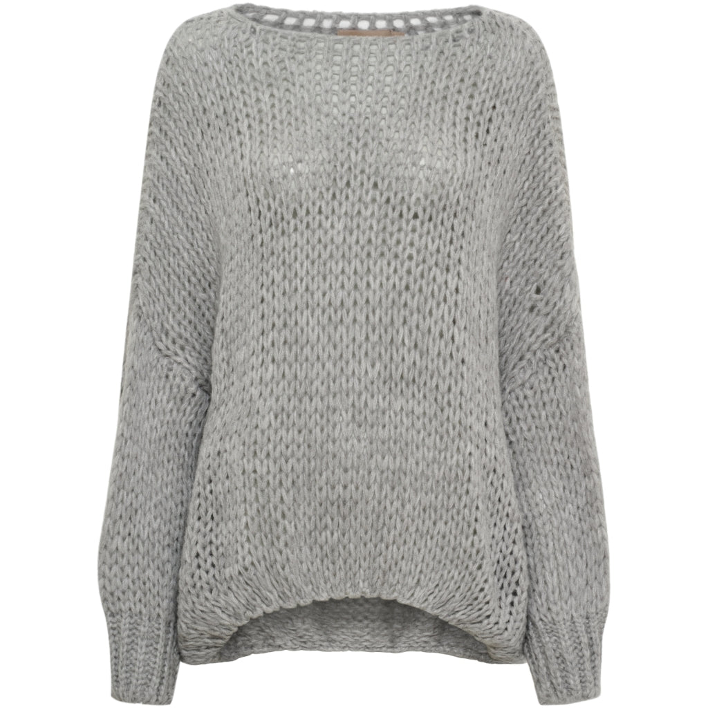 MARTA DU CHATEAU Marta du Chateau Dam Stickad MdcLumina 9730/B Knit Grigio