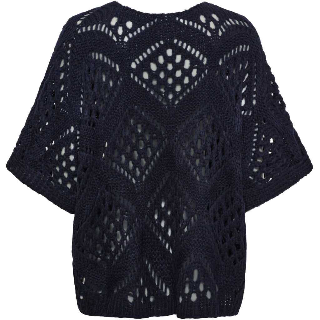 MARTA DU CHATEAU Marta du Chateau Dam Stickad MdcNieve 65033 Knit Blue9537