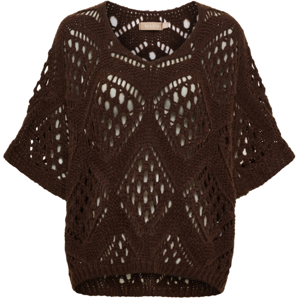 MARTA DU CHATEAU Marta du Chateau Dam Stickad MdcNieve 65033 Knit Moro9542