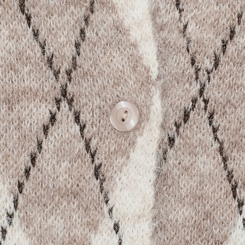 MARTA DU CHATEAU Marta du Chateau Dam Stickad MdcNovara 9727 Knit Beige/Fango