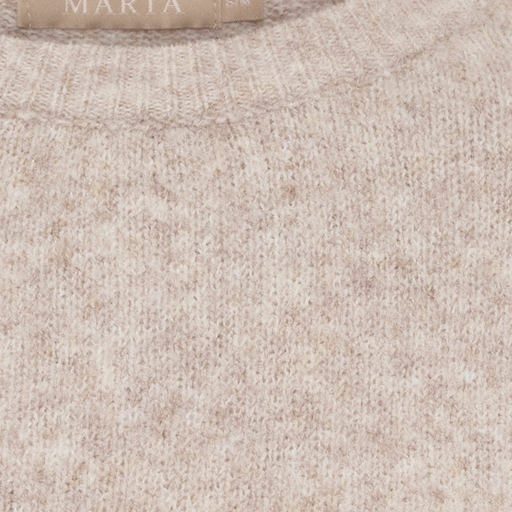 MARTA DU CHATEAU Marta du Chateau Dam Stickad tröja MdcAviva 9979 Knit Fango
