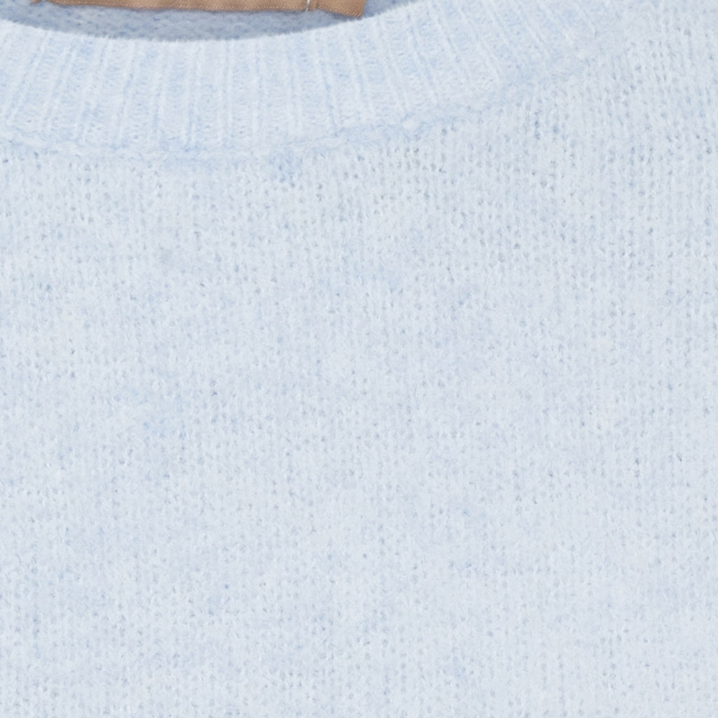 MARTA DU CHATEAU Marta du Chateau Dam Stickad tröja MdcAviva 9979 Knit Light blue