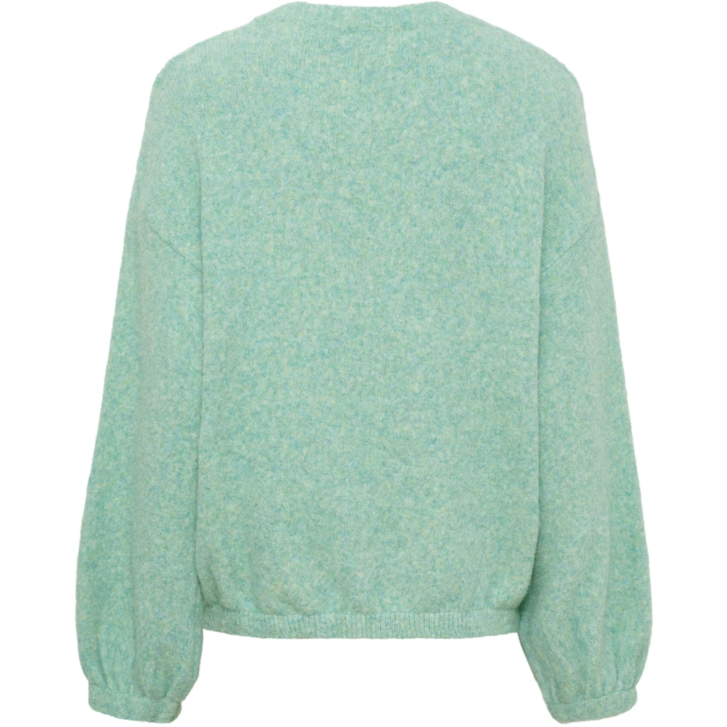 MARTA DU CHATEAU Marta du Chateau Dam Stickad tröja MdcAviva 9979 Knit Verde