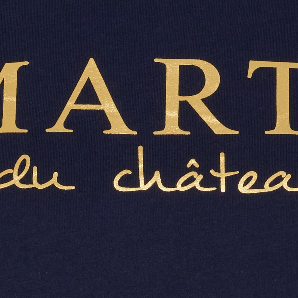 MARTA DU CHATEAU Marta du Chateau Dam Sweatshirt MdcAnnemette J-639 Sweatshirt Navy