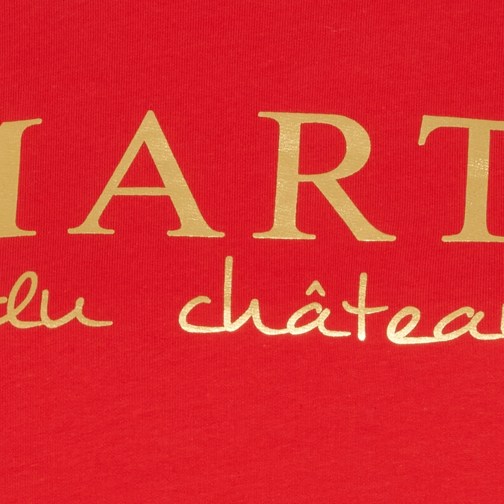 MARTA DU CHATEAU Marta du Chateau Dam Sweatshirt MdcAnnemette J-639 Sweatshirt Red