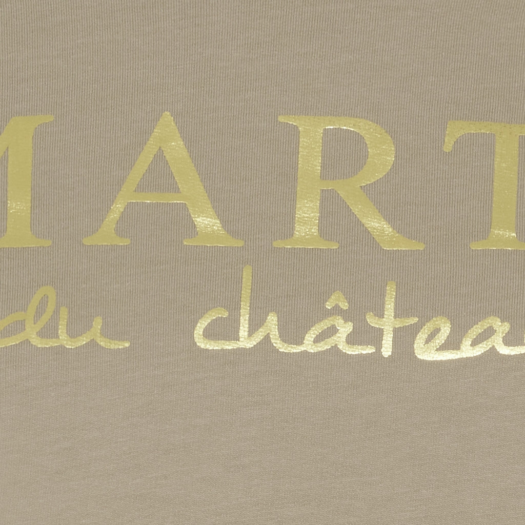 MARTA DU CHATEAU Marta du Chateau Dam Sweatshirt MdcAnnemette J-639 Sweatshirt Sand