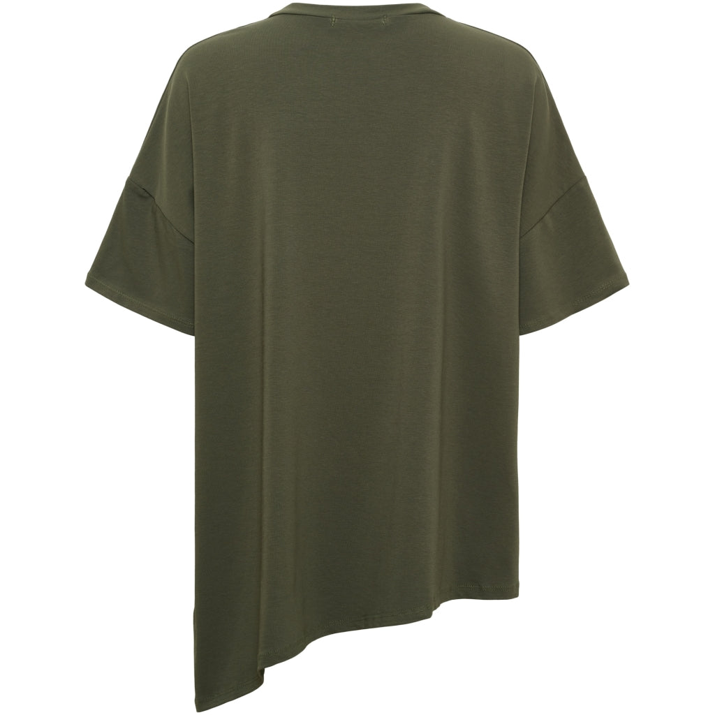 MARTA DU CHATEAU Marta du Chateau Dam T-Shirt MdcAzure 68857M T-shirt Military