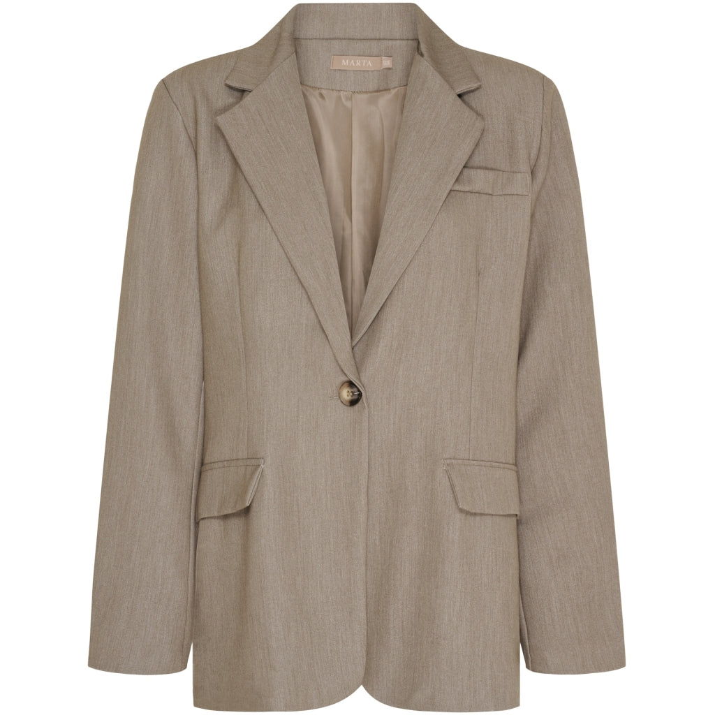 MARTA DU CHATEAU Marta du Chateau Dam blazer MdcDamiana 15502 Blazer Fango258