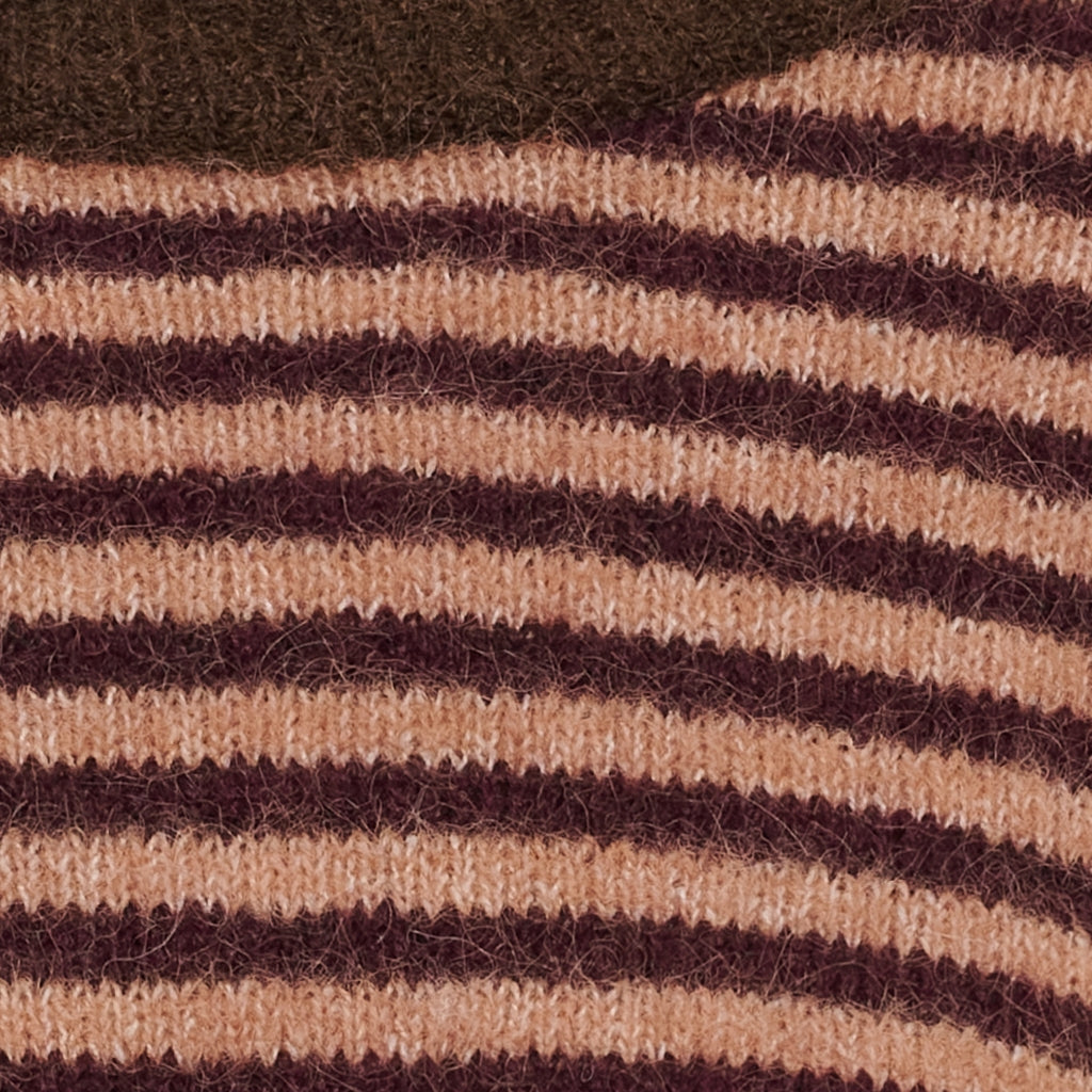 MARTA DU CHATEAU Marta du Chateau Dame Stickad tröja MdcReverie 9602 Knit Dark Cherry